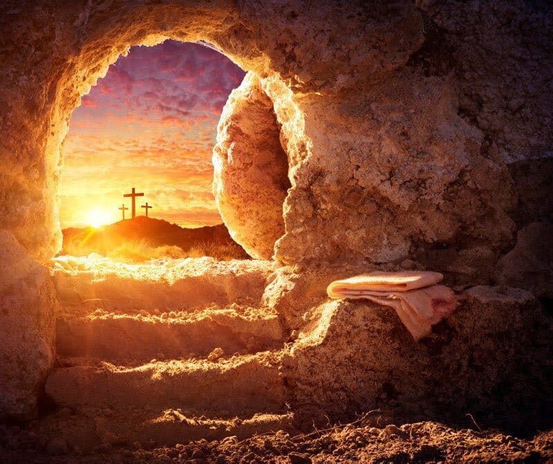 Jesus' tomb is empty. Evidence for his resurrection.