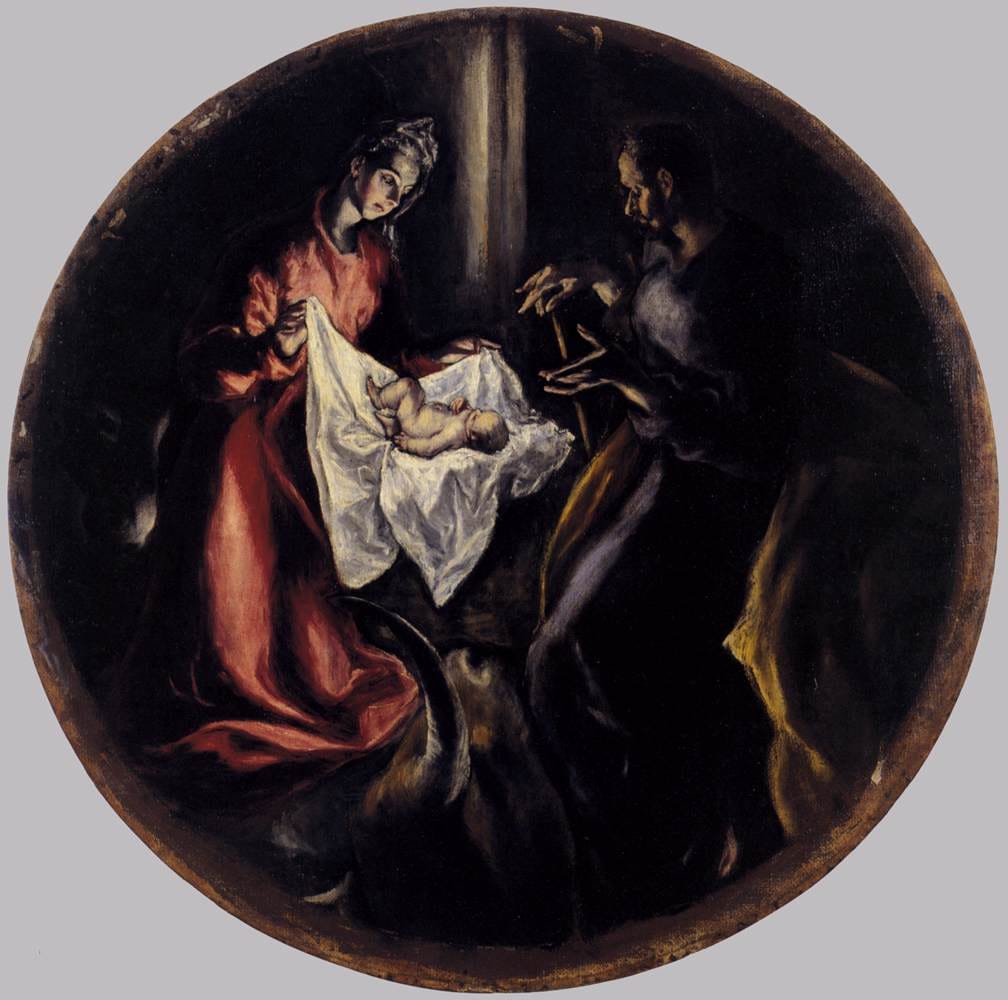 Nativity image representing prophecy in the Bible