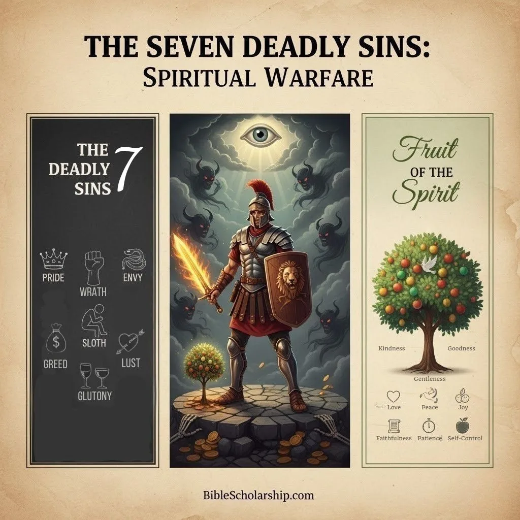 7 Deadly Sins Seven Deadly Sins: Ultimate Guide To Overcoming Spiritual Vice 1